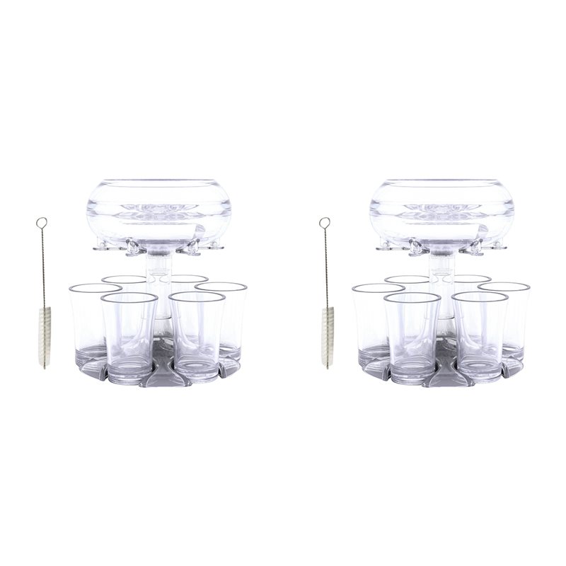 Wine To Beer To Liquor - DTEN-2 Set 6 Shot Glass Wine