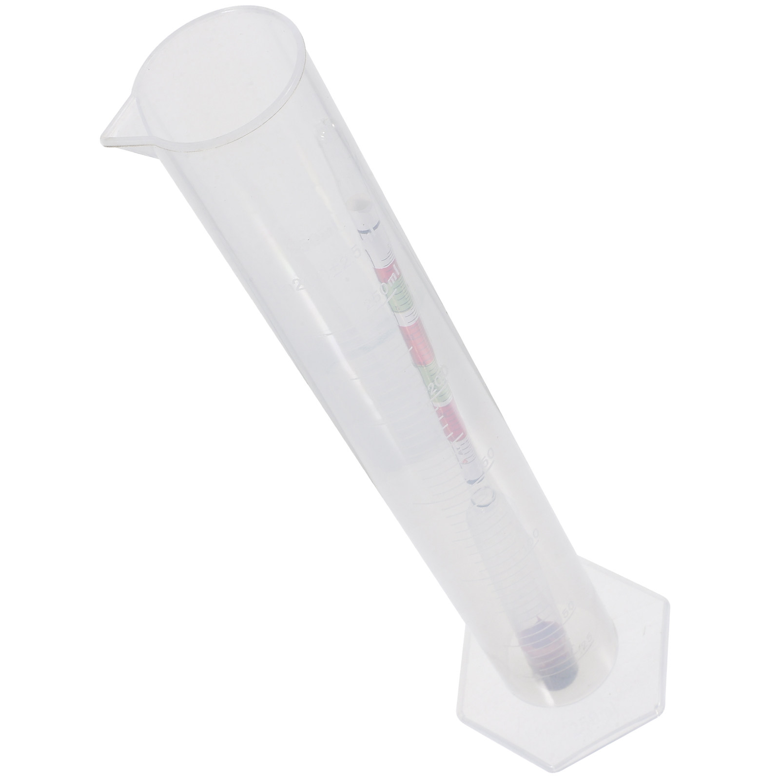 Wine Beer Making Supplies - 1Set Triple Scale Alcohol Hydrometer Glass