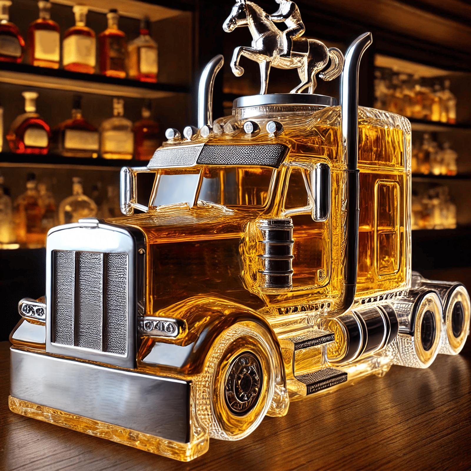 Wine Decanter Half Truck Bourb - Wine Beer Truck review and price
