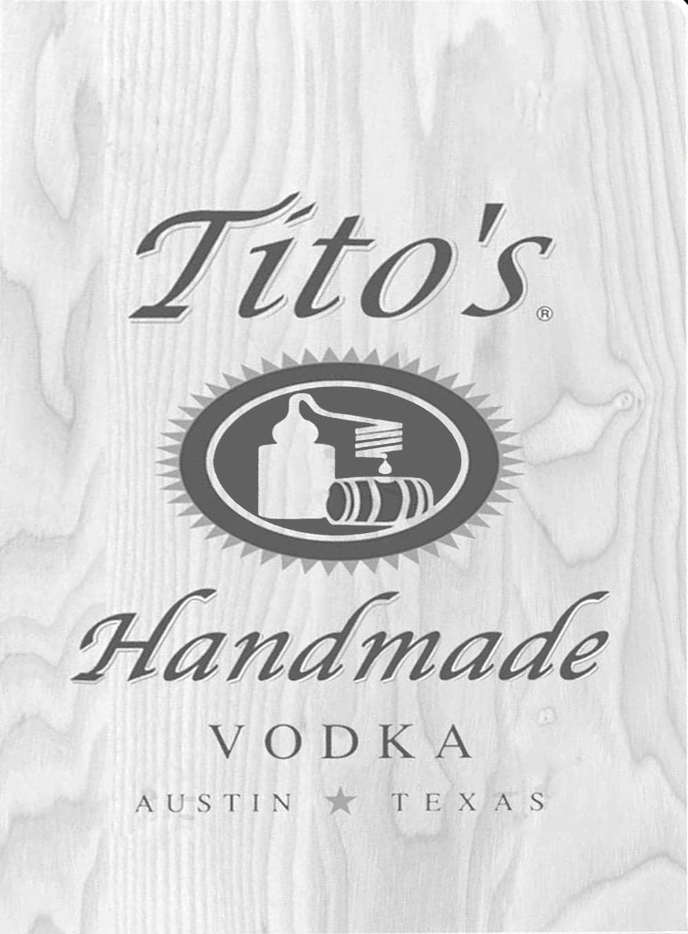 8 X 12 Inch Metal Sign -Tito’S - Wine To Beer To Liquor review and price