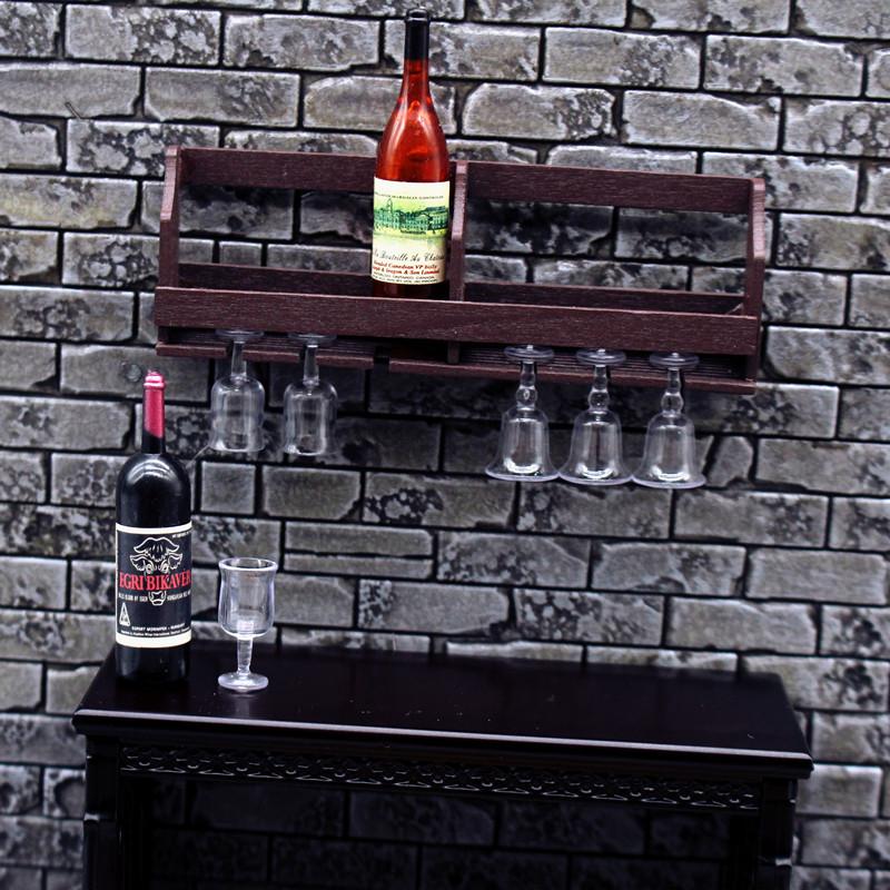 1 Set Dollhouse Simulation Wal - Wine Rack Wall Mount review and price
