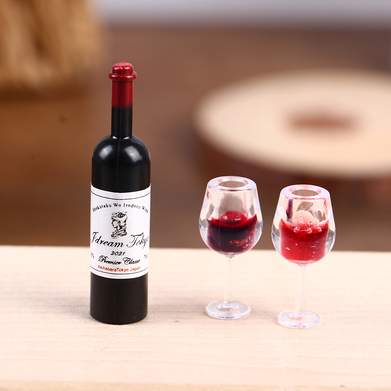 5 Pcs 1:12 Dollhouse Miniature - Wine Beer Europe review and price