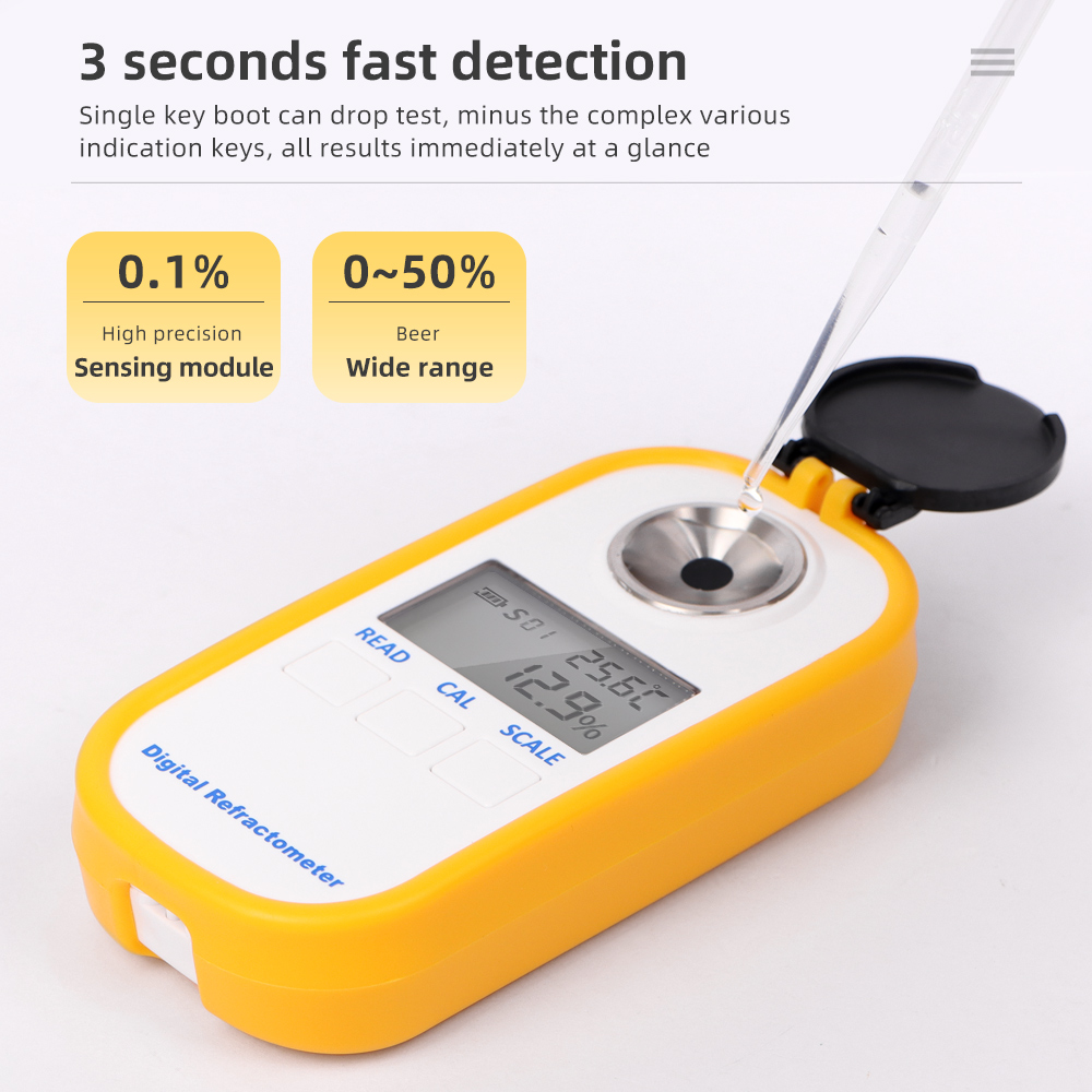 Digital Alcohol Refractometer  - Wine To Beer To Liquor review and price