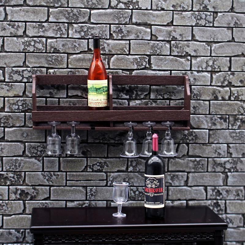 1Set Dollhouse Toy Simulation  - Wine Rack Wall Mount review and price