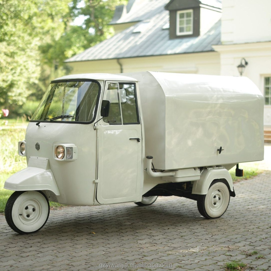 New Mobile Electric Piaggio Ap - Wine Beer Truck review and price