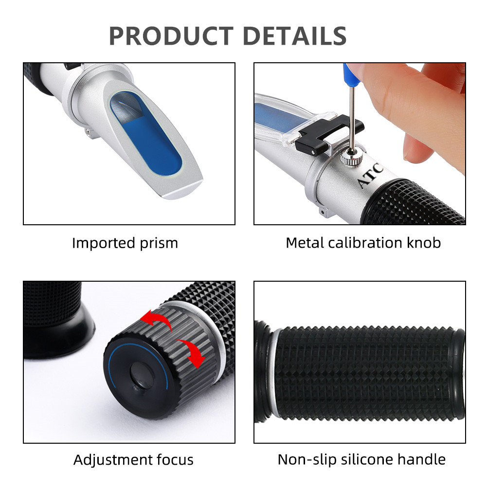 Refractometer 0-32% Brix Beer  - Wine To Beer To Liquor review and price