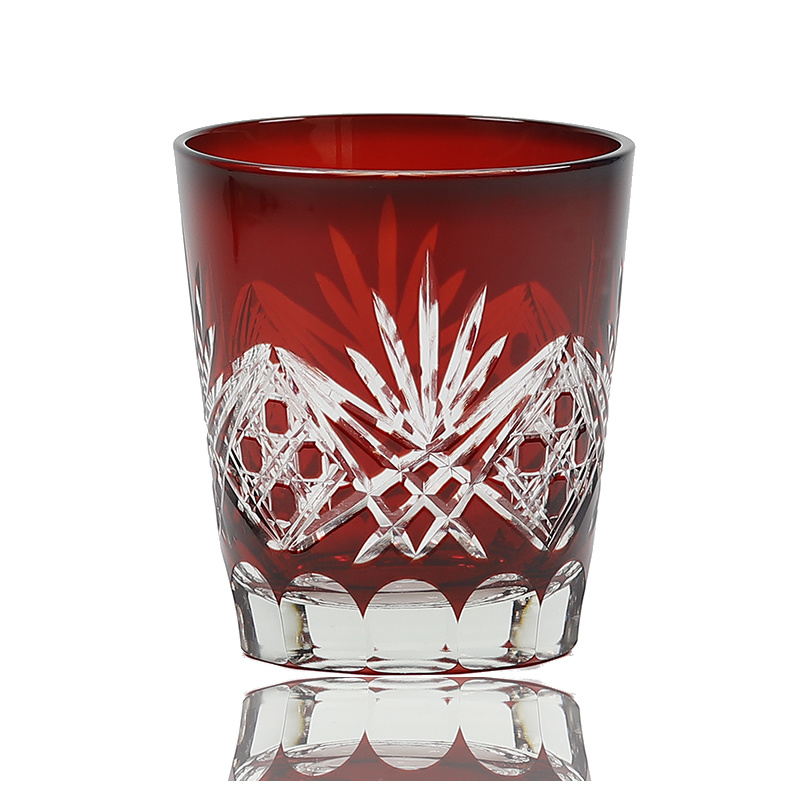 Red Edo Crystal Whisky Glass J - Wine To Beer To Liquor review and price