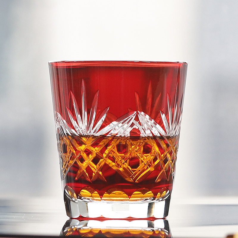 Red Edo Crystal Whisky Glass J - Wine To Beer To Liquor review and price