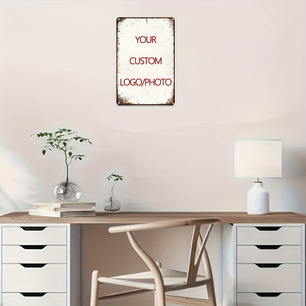 Custom Metal Tin Sign Personal - Wine Tag Label review and price